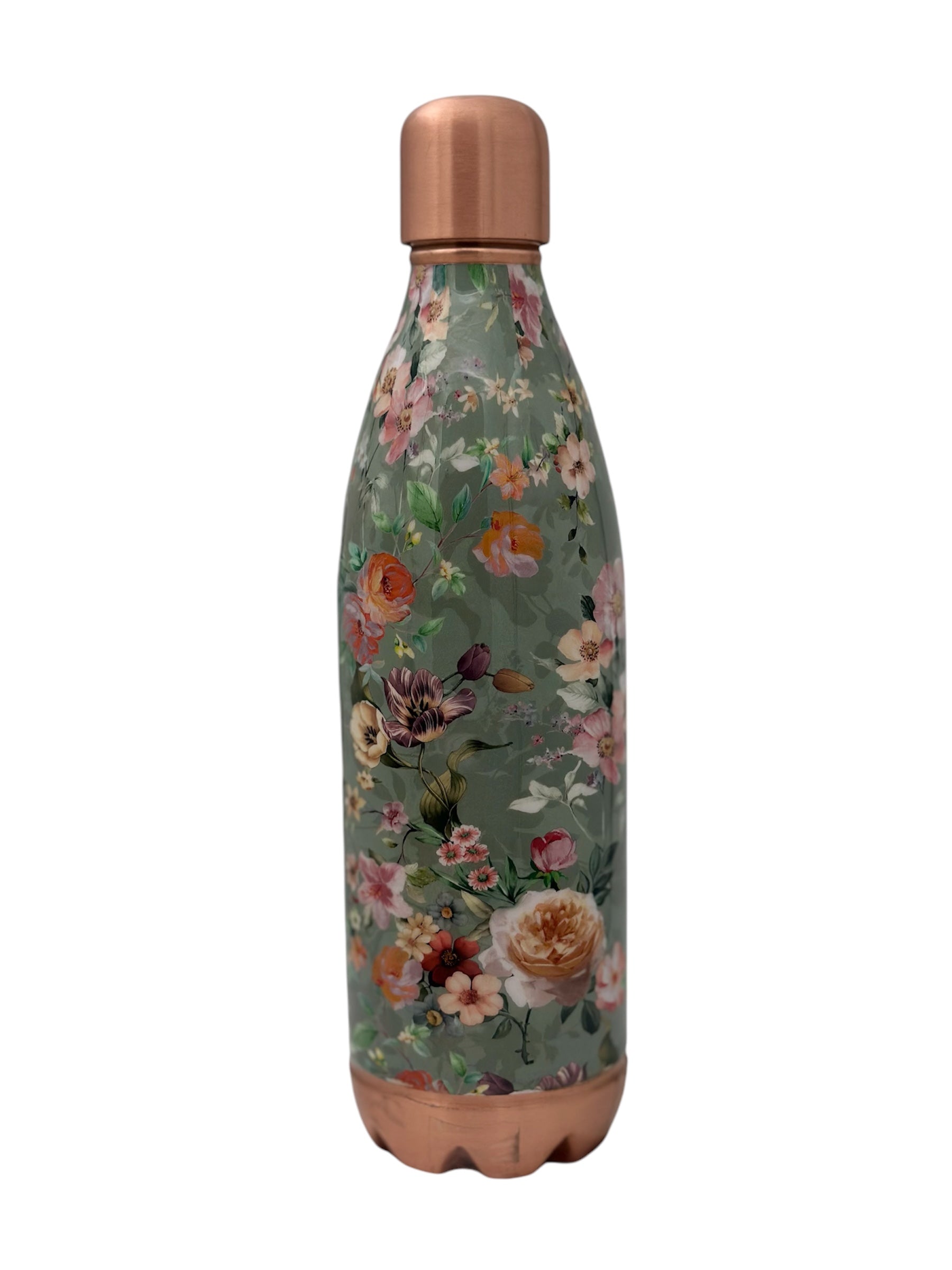 O2 1100ml Designer Joint-less Copper Water Bottle Certified