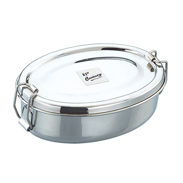 Stainless Steel Oval Lunch Box