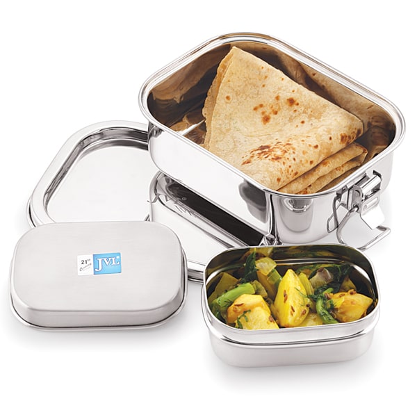 Stainless Steel Rectangular Leak Proof Lunch Box