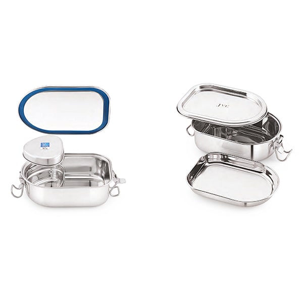 Stainless steel Matrix Leak Proof Lunch Box