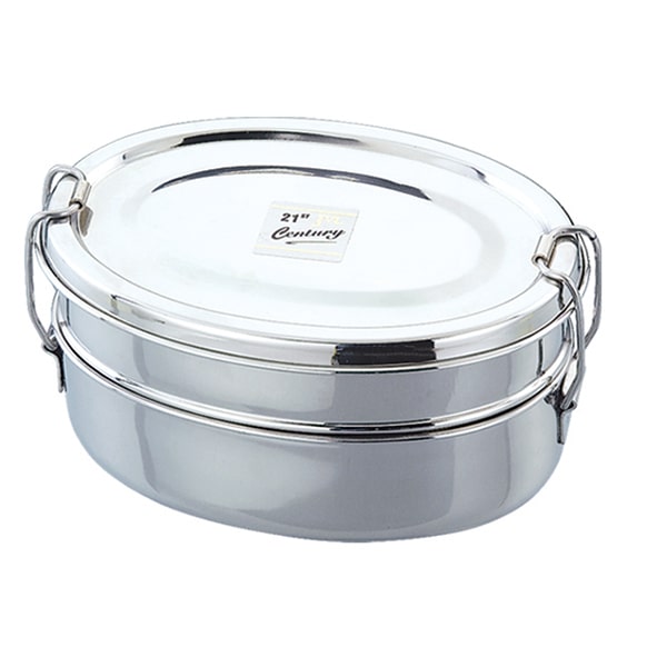 Stainless Steel Oval Lunch Box