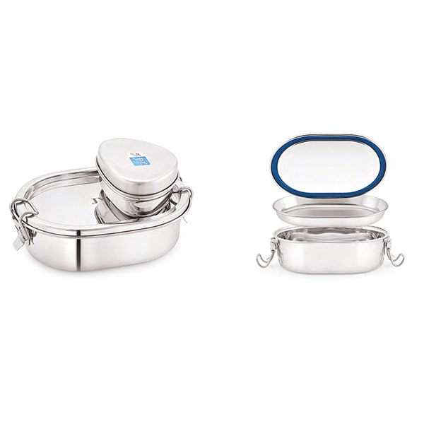 Stainless steel Capsule Leak Proof Lunch Box