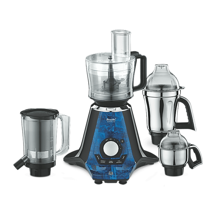 Preethi Zodiac 2.0 Mixer Grinder 1000 Watt with 4 Jars