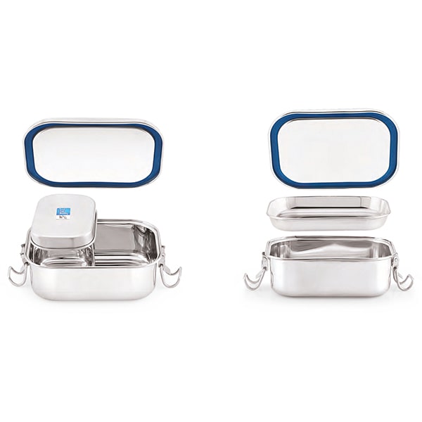Stainless Steel Rectangular Leak Proof Lunch Box