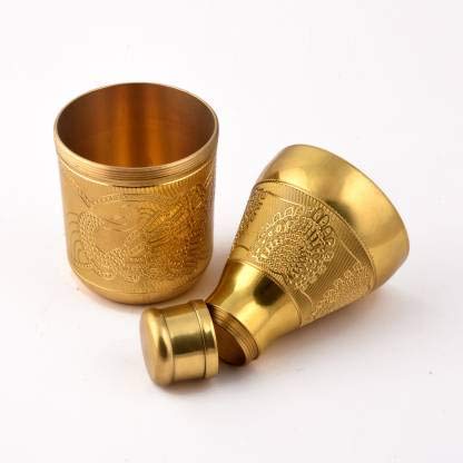 LIME Brass Dry Fruit -Mukhavas Bottle / 250 ml Antique Bottle/Decorative Bottle