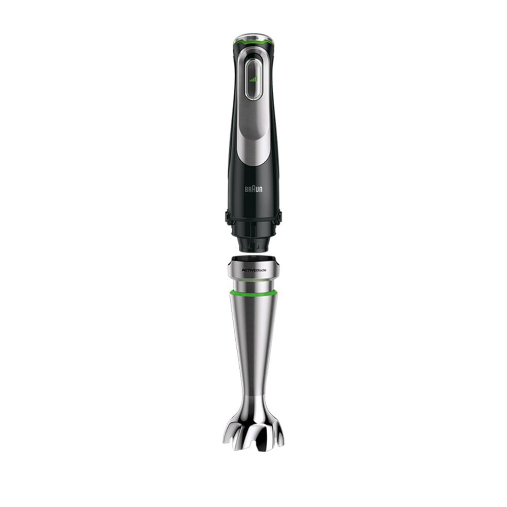 Braun MultiQuick 9 Hand Blender 1200W with Beaker, 1.25L Blender, Chopper, Puree Masher, Whisk, ActiveBlade, Active PowerDrive, iMode SmartSpeed, SplashControl for Masala Grinding, Smoothie MQ9147X
