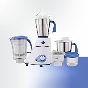 Preethi Blue Leaf Platinum Mixer Grinder 750 Watt Motor with 5 Jars