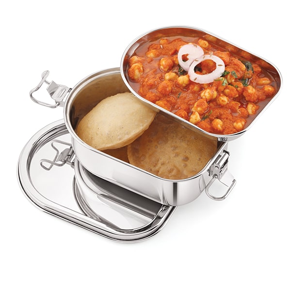Stainless steel Matrix Leak Proof Lunch Box