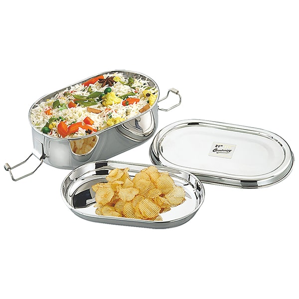 Stainless Steel Capsule Lunch Box