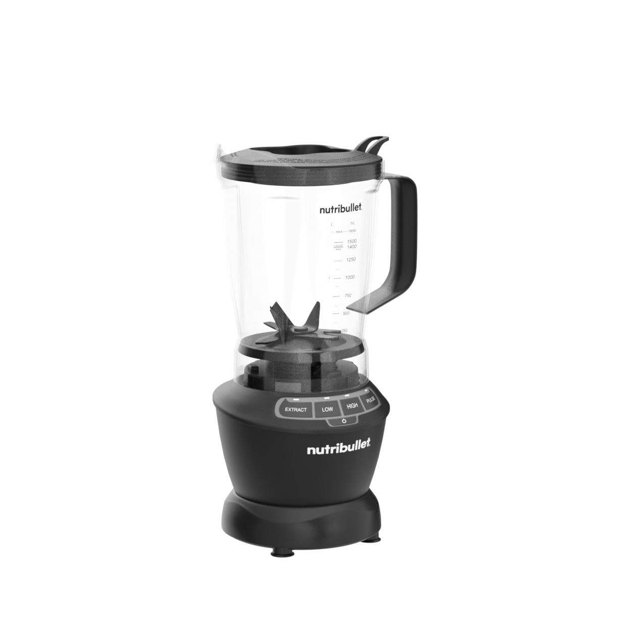 Nutribullet 1000W Combo Blender, USA #1 Mixer, Grinder, Smoothie Maker, Food Processor, "The Original Nutribullet", 3 Unbreakable Jars, 1.6L Extra Large Pitcher & Tamper, 2yrs warranty (Dark Grey)