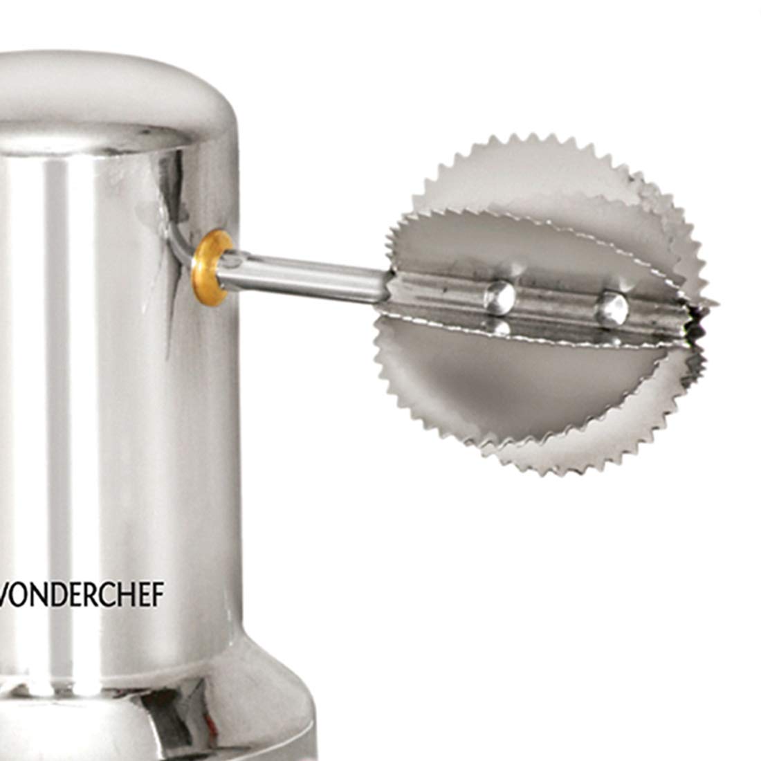 Stainless Steel Coconut Scraper for Kitchen, Vacuum Base, Rotatable Handle, Manual Operation, Silver
