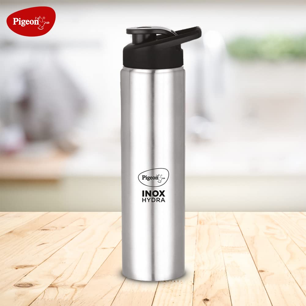Pigeon by Stovekraft Stainless Steel Inox Hydra Drinking Water Bottle Silver