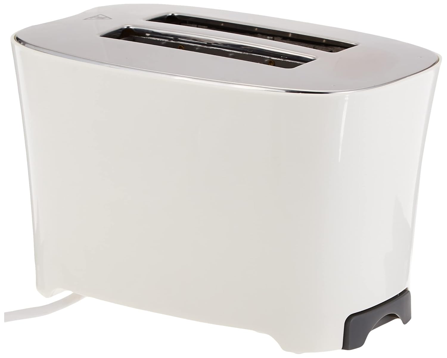 Black+Decker ET122 800-Watt 2-Slice Pop-Up Toaster | Cool Touch Body | Browning Control with 7 levels | Easy Cleaning | 2-Year Warranty-(White)