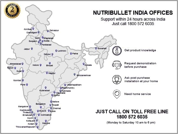 Nutribullet 1200W Ultra Blender, USA #1 Mixer, Grinder, Smoothie Maker, Food Processor, Glow Illuminated Interface, Quietest Single-Serve Blender, SS Rapid Extractor Blade 2yrs warranty (Satin Black)