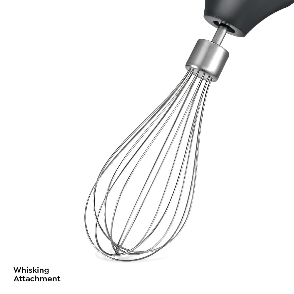 Prestige Phb 6.0 2 Speed Hand Blender with Blending Jar, Chopping, Whisking Attachment, 200 Watts