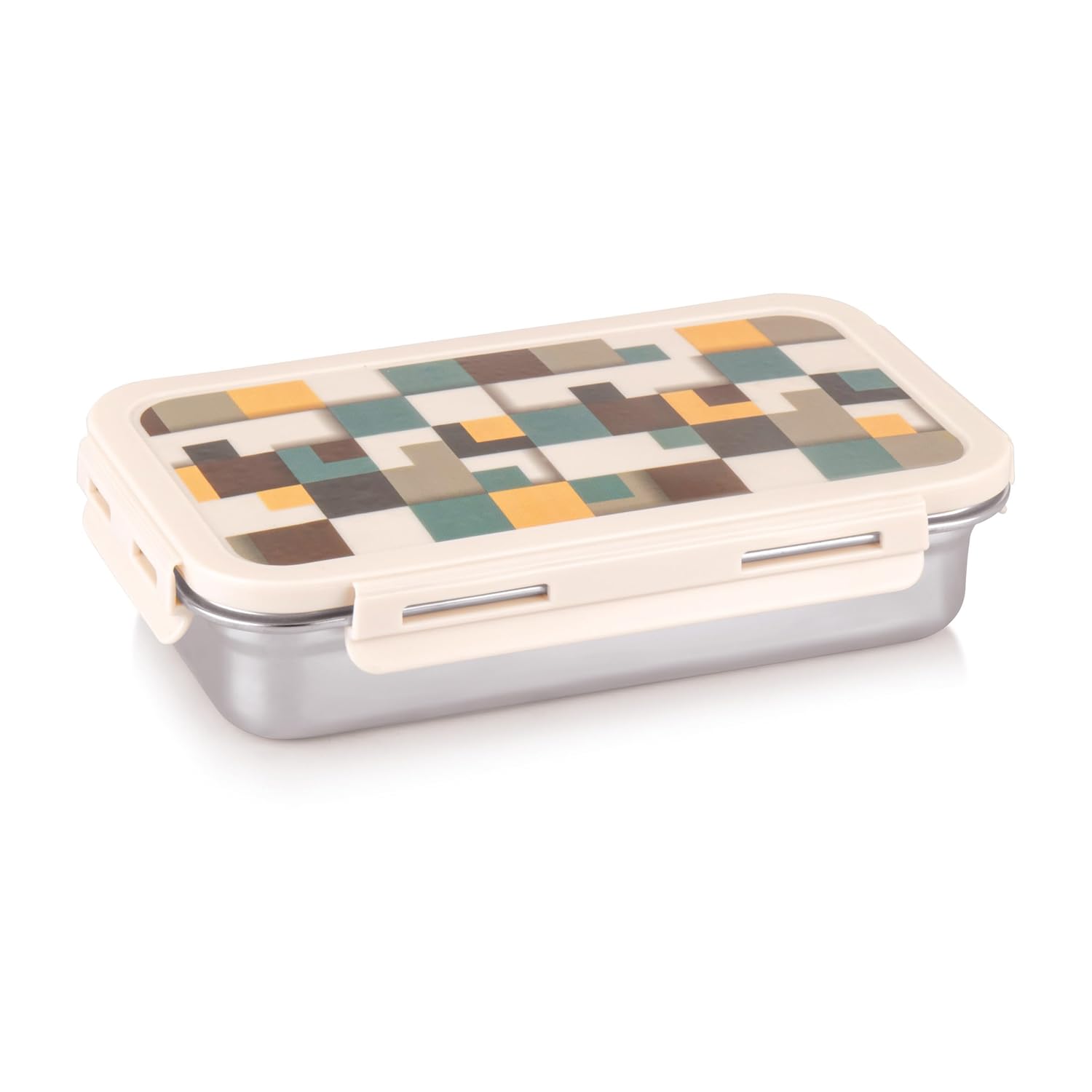 Brunch Stainless Steel Lunch Box with 1 Small Container Airtight Leak-Proof Food Grade - 560ml+170ml