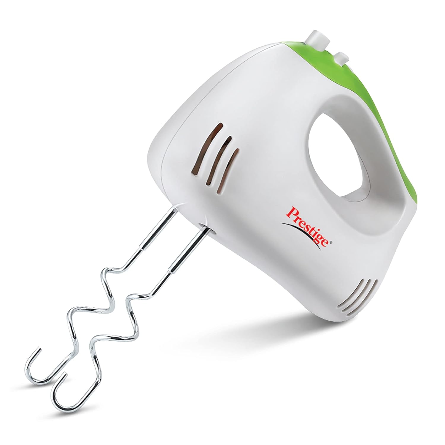 Roll over image to zoom in 2 VIDEOS Prestige PHM 1.0 300-Watt Hand Blender with One Touch Turbo Button (Green White)
