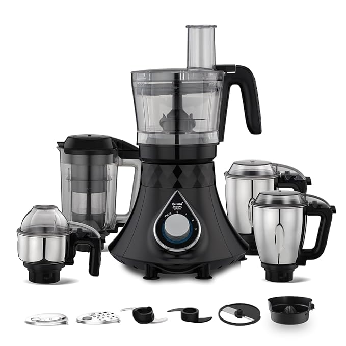 Preethi Zodiac Cosmo Mixer Grinder 750 Watt motor with 5 Jars