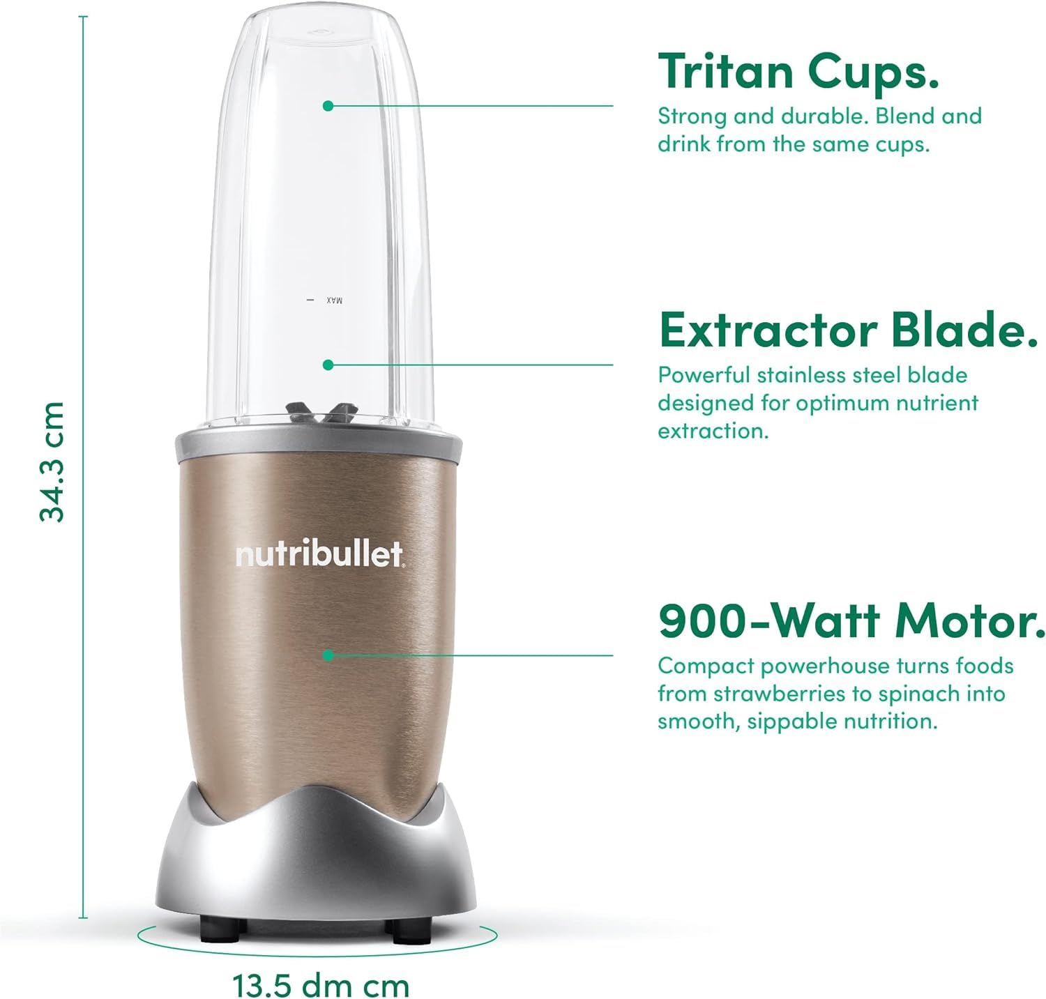 Nutribullet Pro 900W Original Usa Brand
