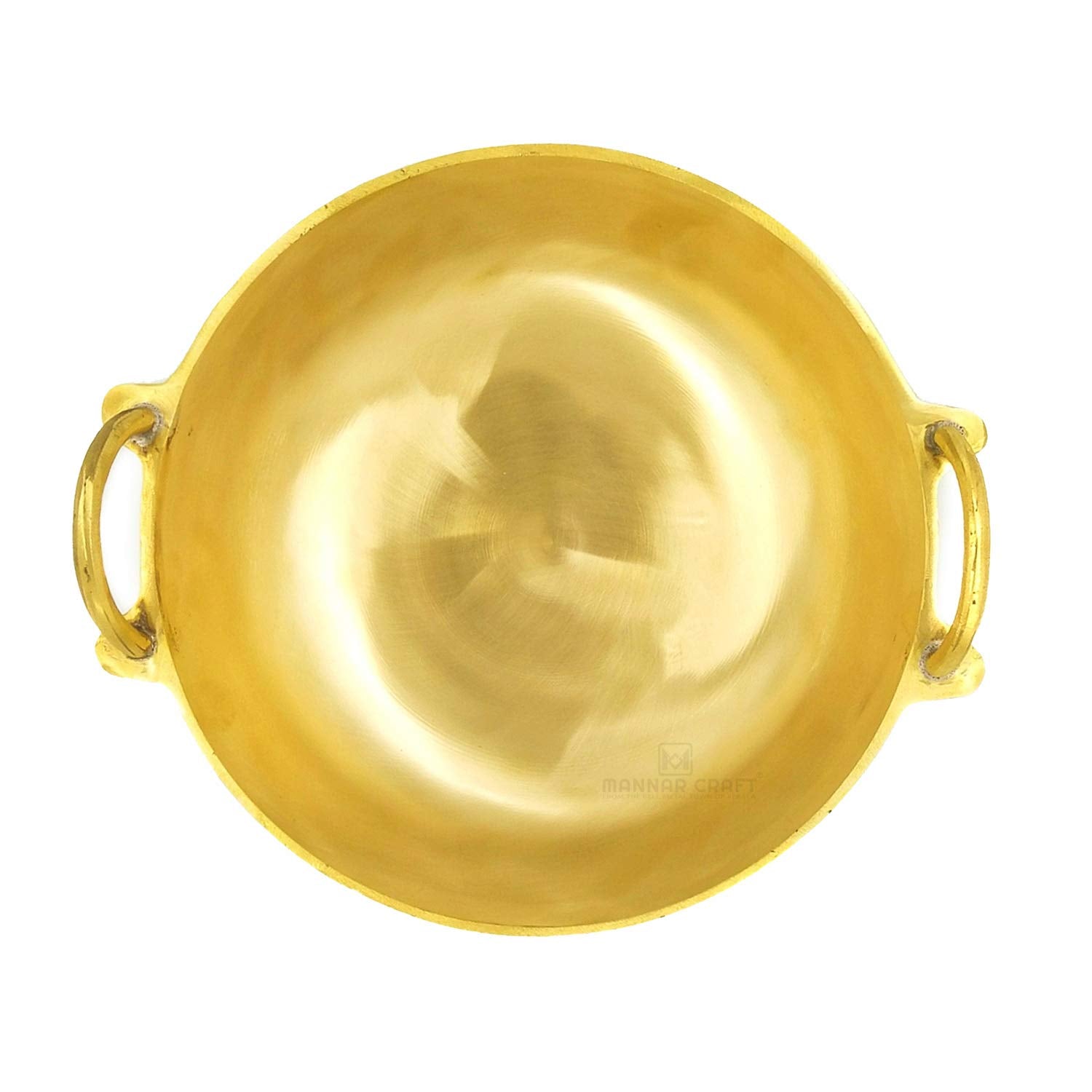 LIME Bronze/Kansa Kadai/Cheenachatti for Cooking Kadai , Saute and Deep Frying