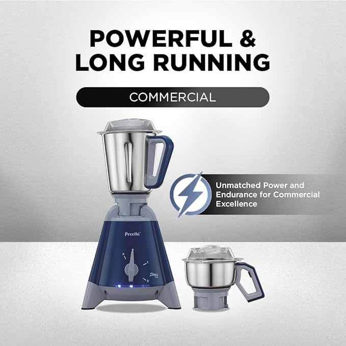 Preethi Xpro Duo Mixer Grinder 1300 Watt with 2 Jars