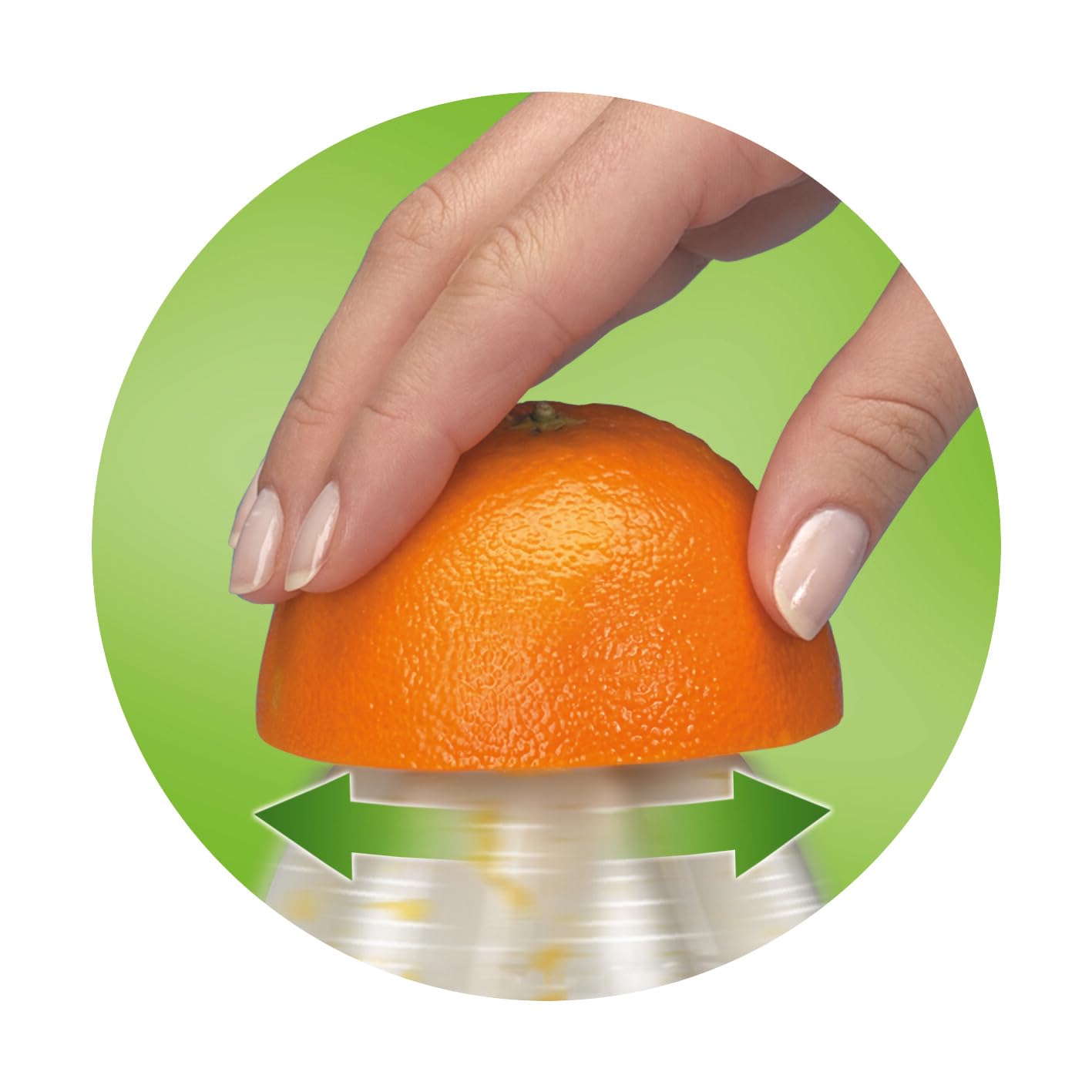 Braun Electric Citrus Juicer, CitrusQuick 1, Automatic Juicer for Citrus Fruits, Auto Stop Start Function, 2-Way Rotation, Portable Fruit Squeezer, Transparent Jar, Pulp Control, 20 Watt, CJ-3000