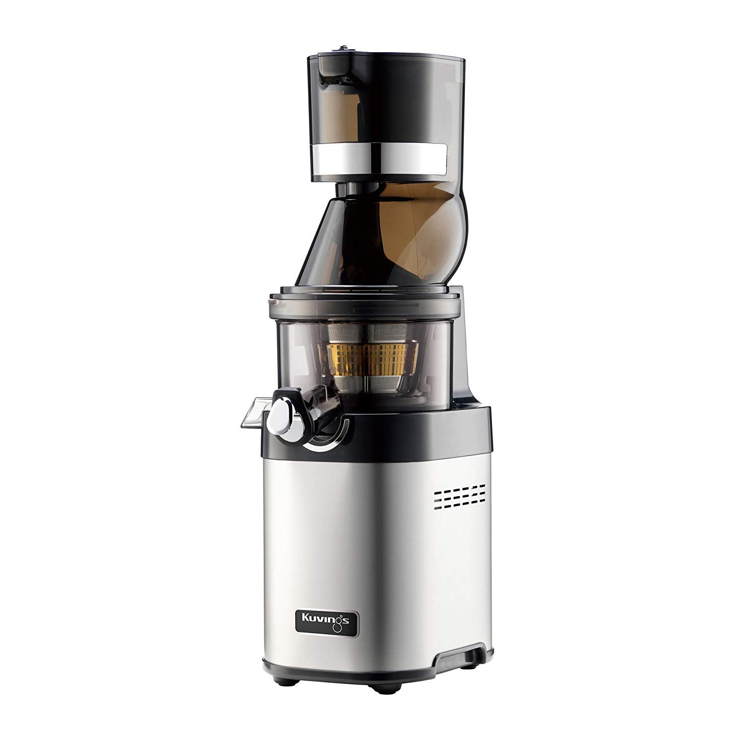 Kuvings CS600 Commercial Cold Press Whole Slow Juicer Chef, All-in-1 Fruit & Vegetable Juicer, World's Only Juicer with Patented Rubber & Silicon-Free Technology, Service Across India, 240W (KCS6000)