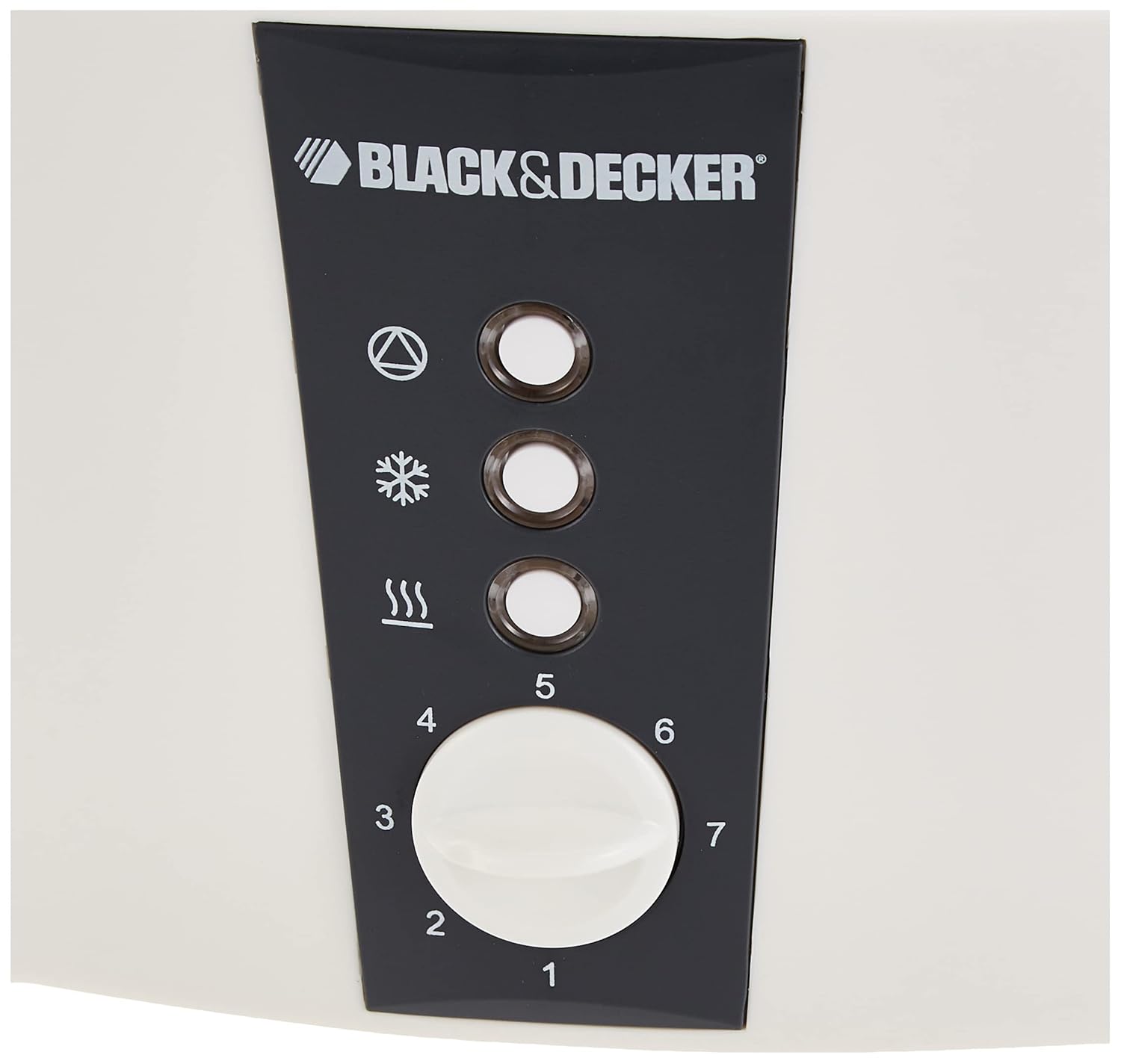 Black+Decker ET122 800-Watt 2-Slice Pop-Up Toaster | Cool Touch Body | Browning Control with 7 levels | Easy Cleaning | 2-Year Warranty-(White)