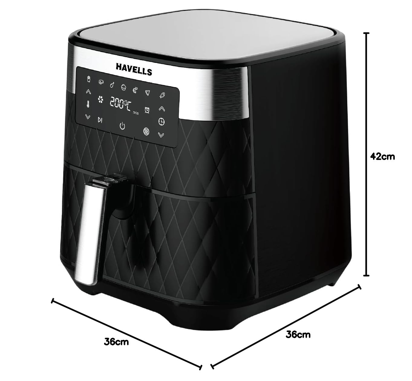 Havells Air Fryer Prolife LUXURIA with 5.5L Capacity