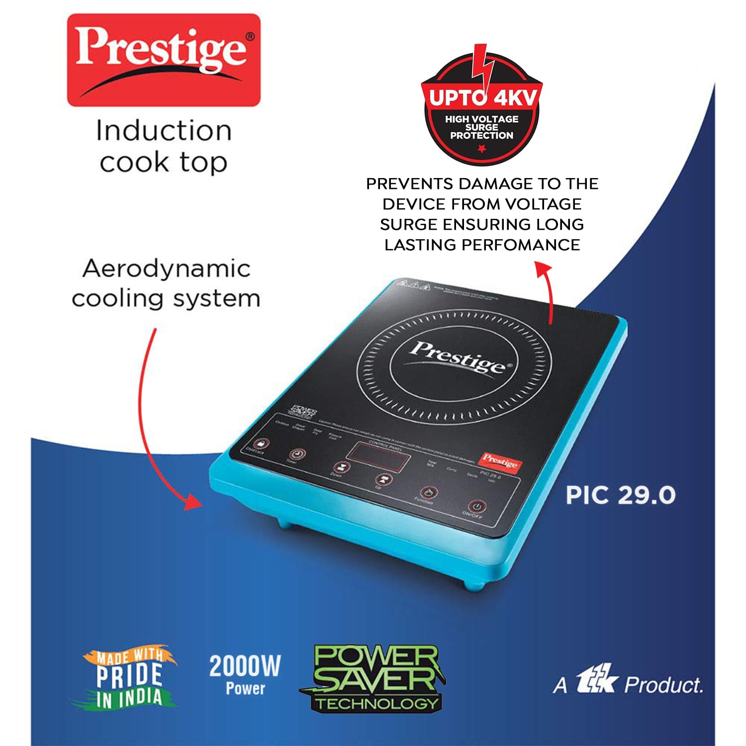 Prestige Induction Cook-top PIC 29.0 - 2000 W