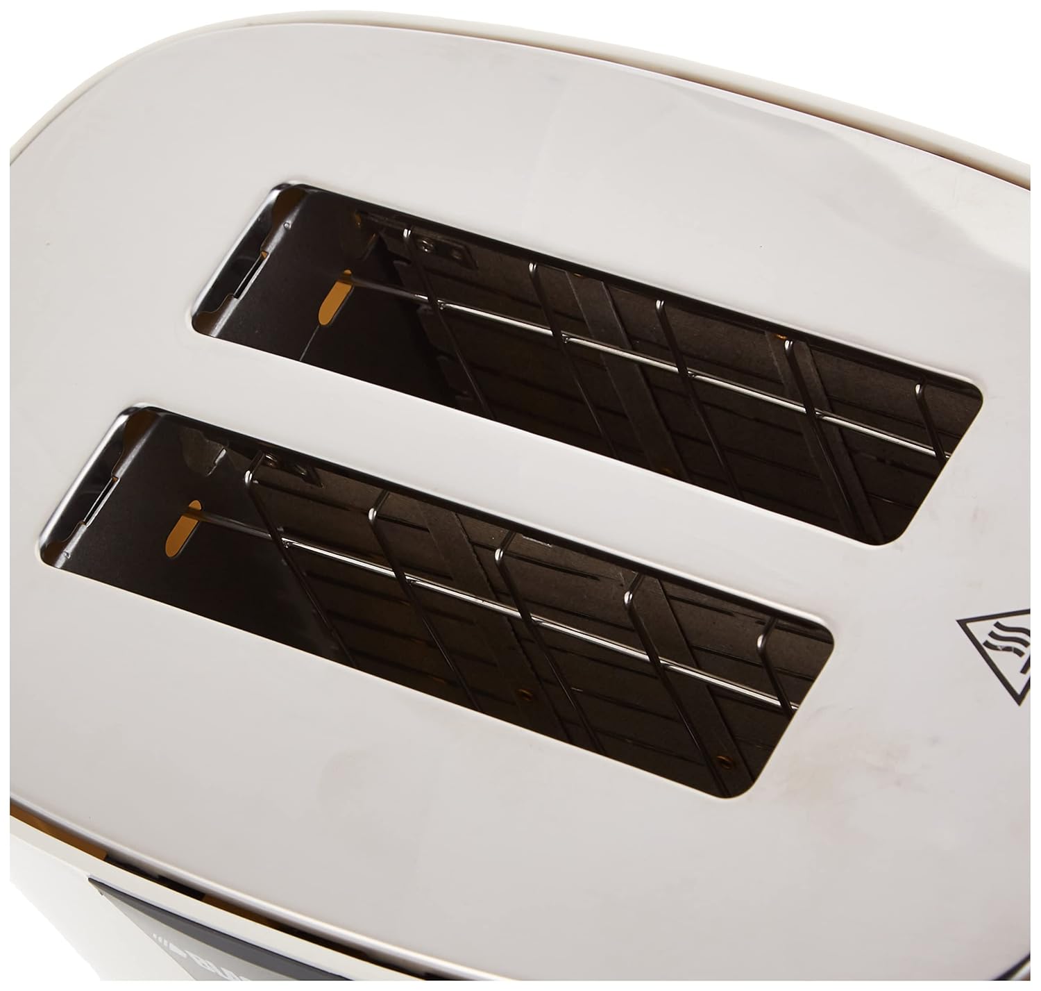 Black+Decker ET122 800-Watt 2-Slice Pop-Up Toaster | Cool Touch Body | Browning Control with 7 levels | Easy Cleaning | 2-Year Warranty-(White)