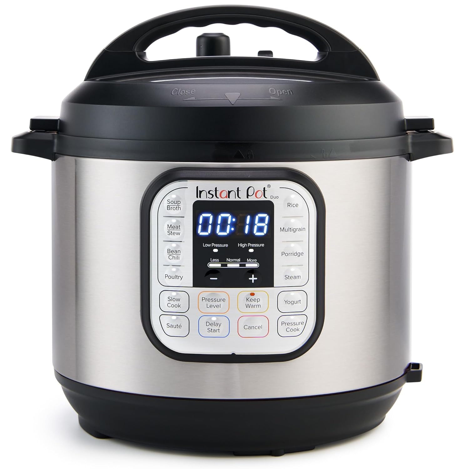 Instant Pot Duo 3QT (2.8L) And 6QT (5.7L) 7-in-1 Electric Pressure Cooker, Multi Pot, SS304 Stainless Steel Inner Pot, Slow Cook, Rice Cooker, Steamer, Sauté, Yogurt Maker & Keep Warm, 11 Customizable programs, 230V