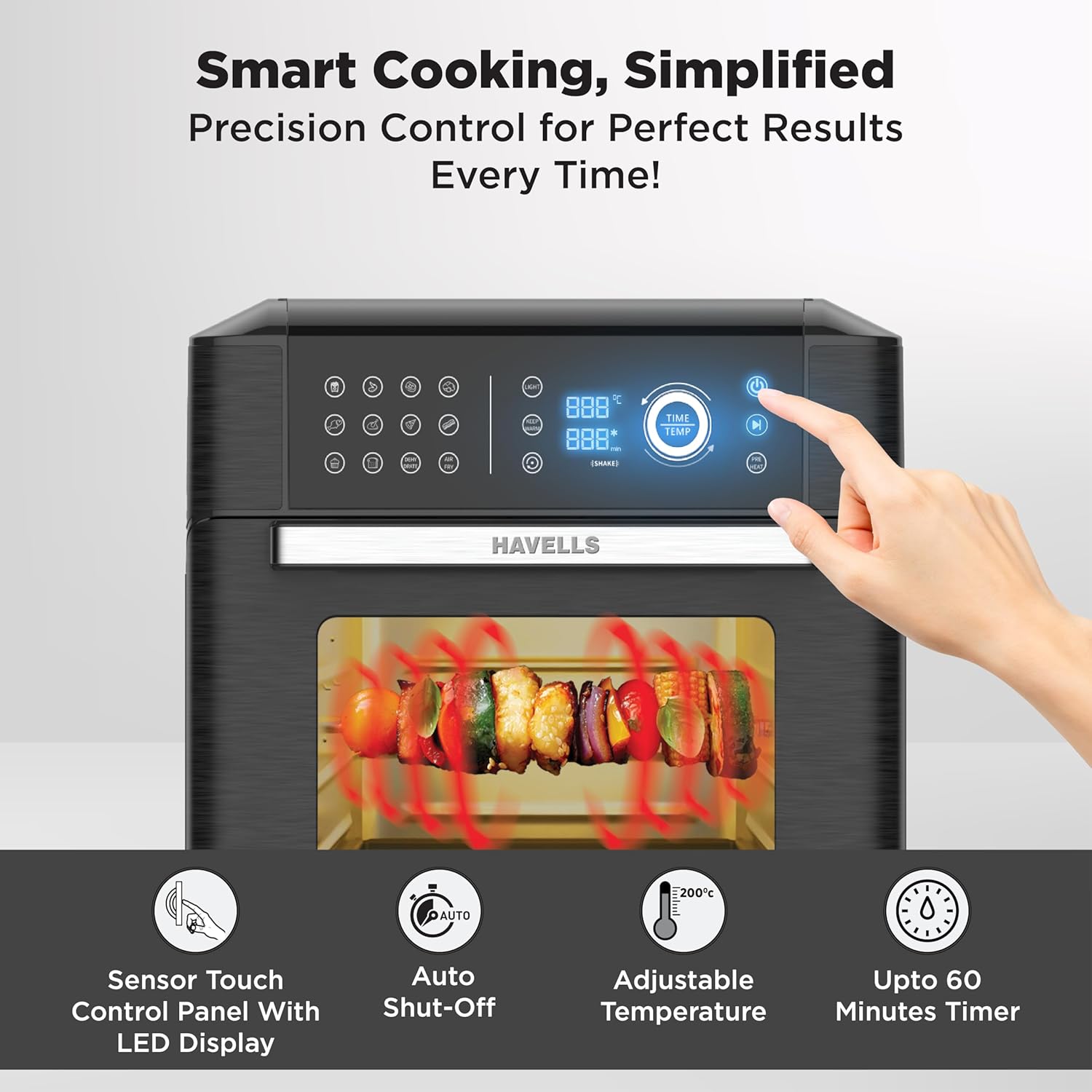 Havells Air-Oven Avanza | 1700W | 15L Capacity