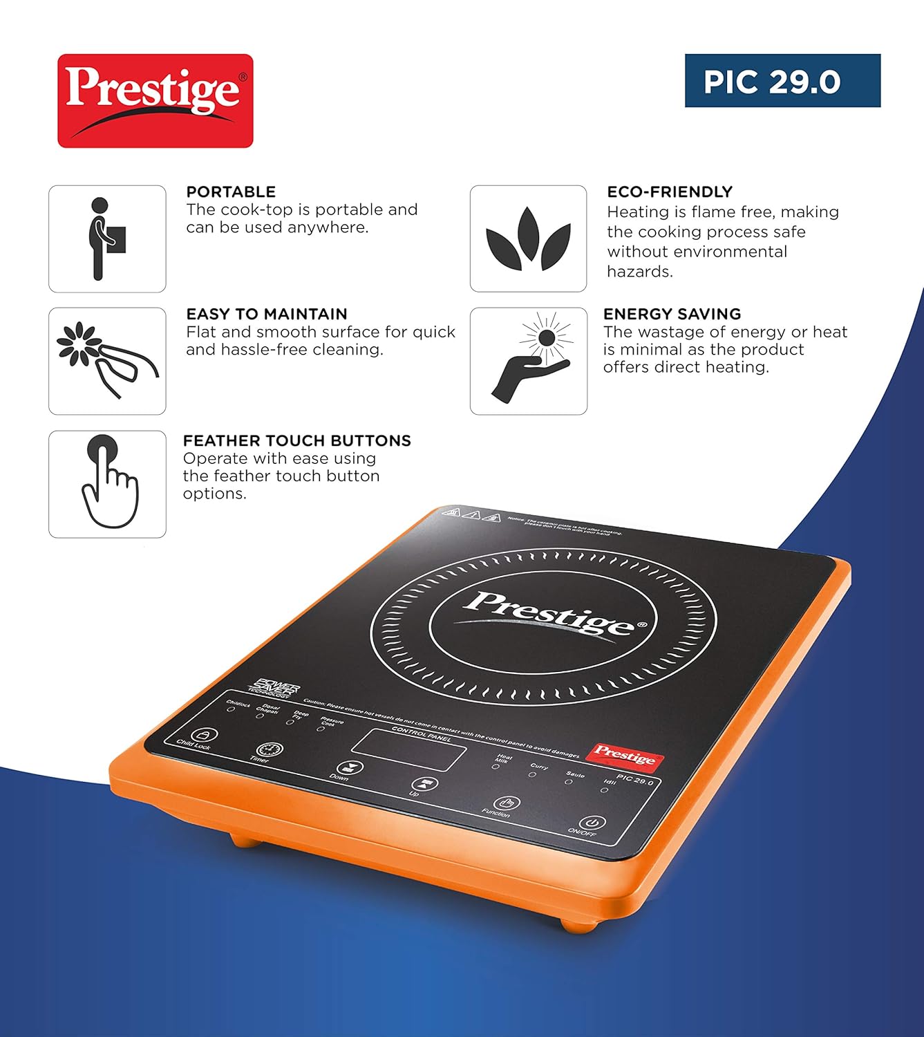 Prestige Induction Cook-top PIC 29.0 - 2000 W