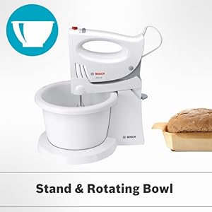 Bosch MFQ3555GB 350-Watt Hand Mixer (White)