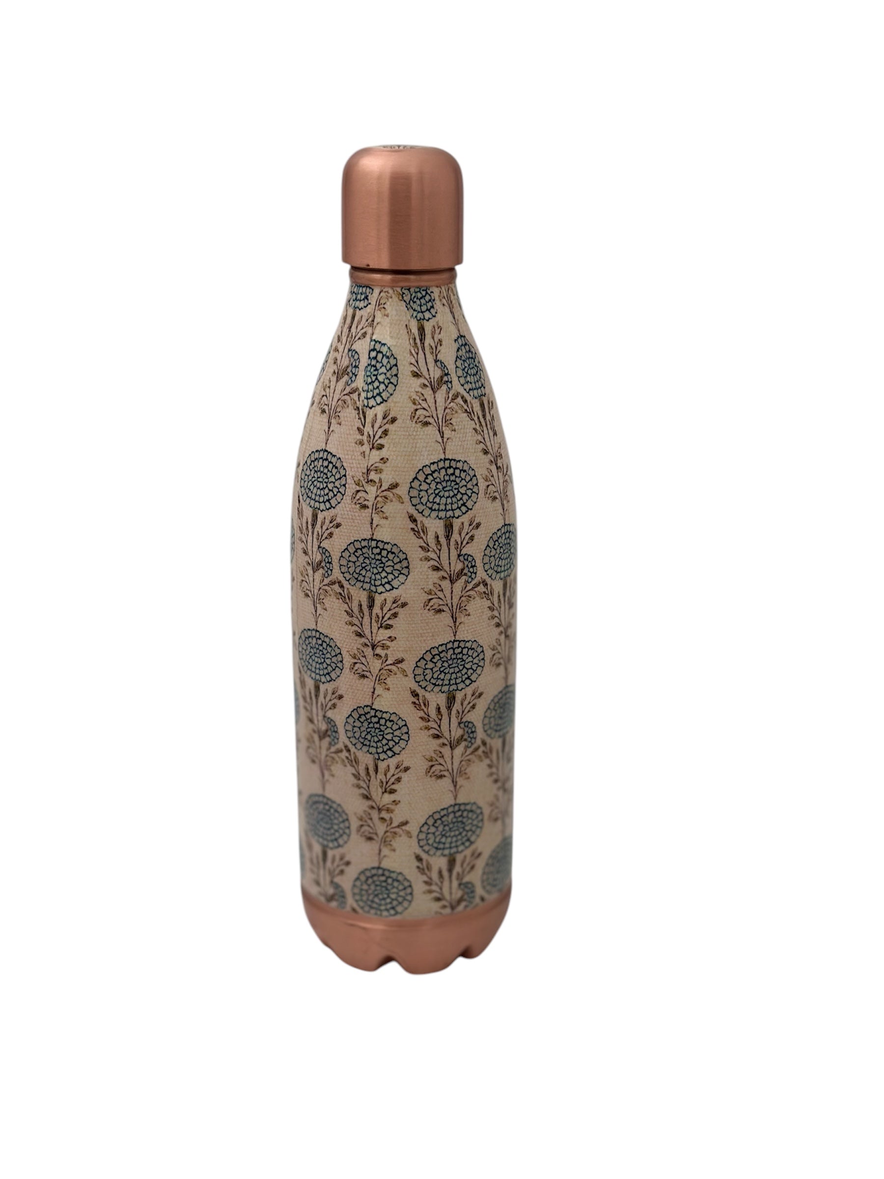 O2 1100ml Designer Joint-less Copper Water Bottle Certified