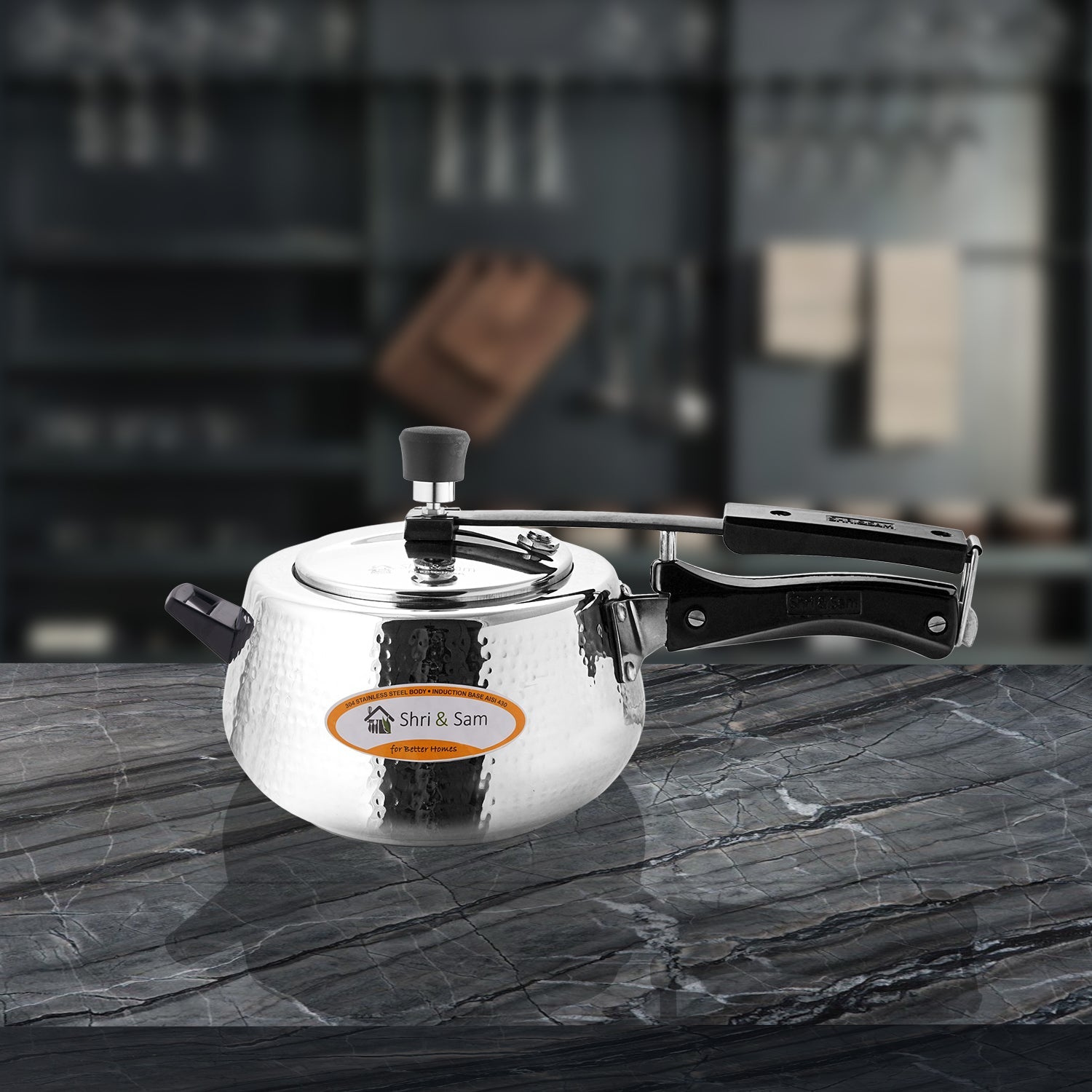 Stainless Steel Hammered Cooker Opus