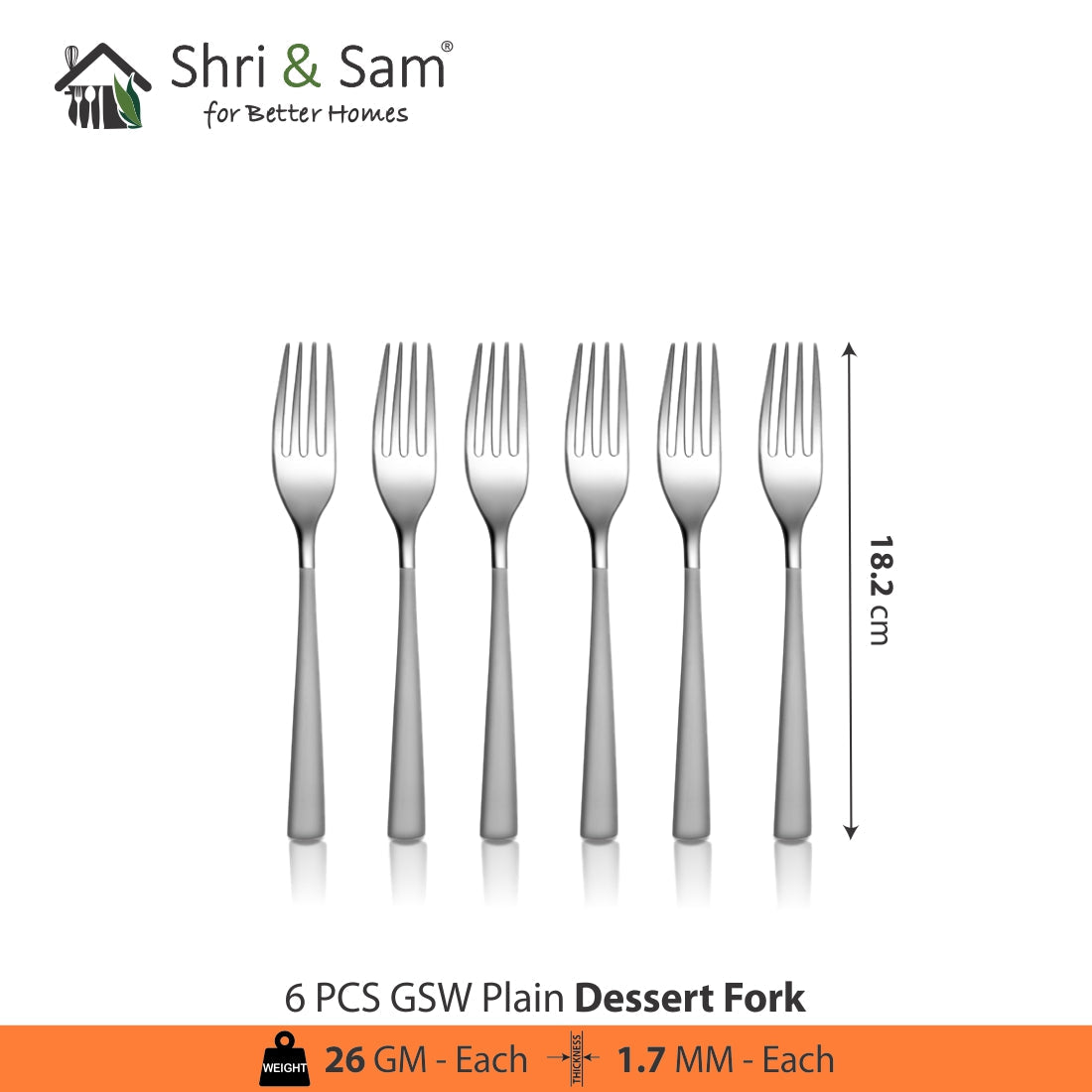Stainless Steel Cutlery GSW Plain