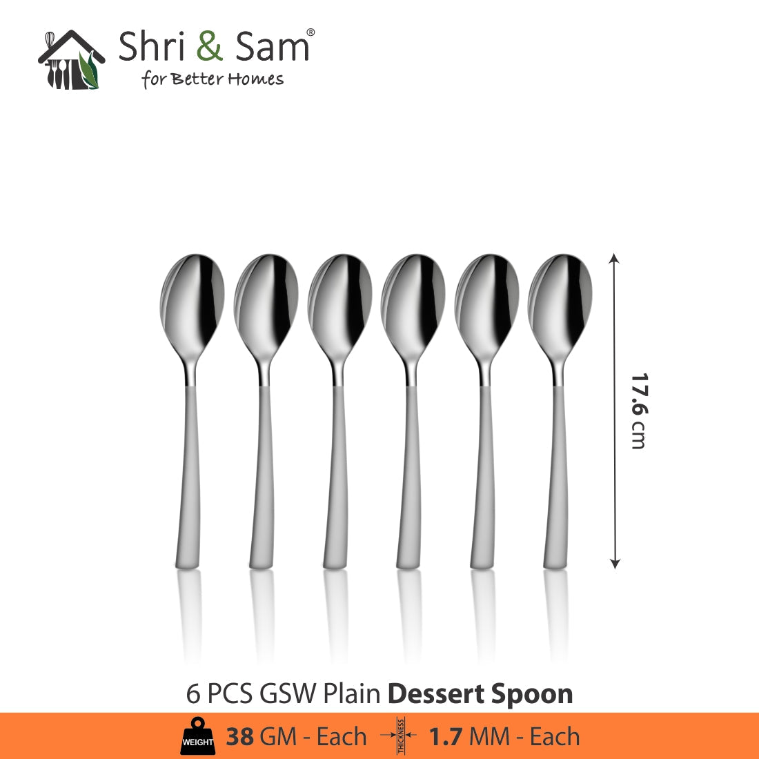 Stainless Steel Cutlery GSW Plain