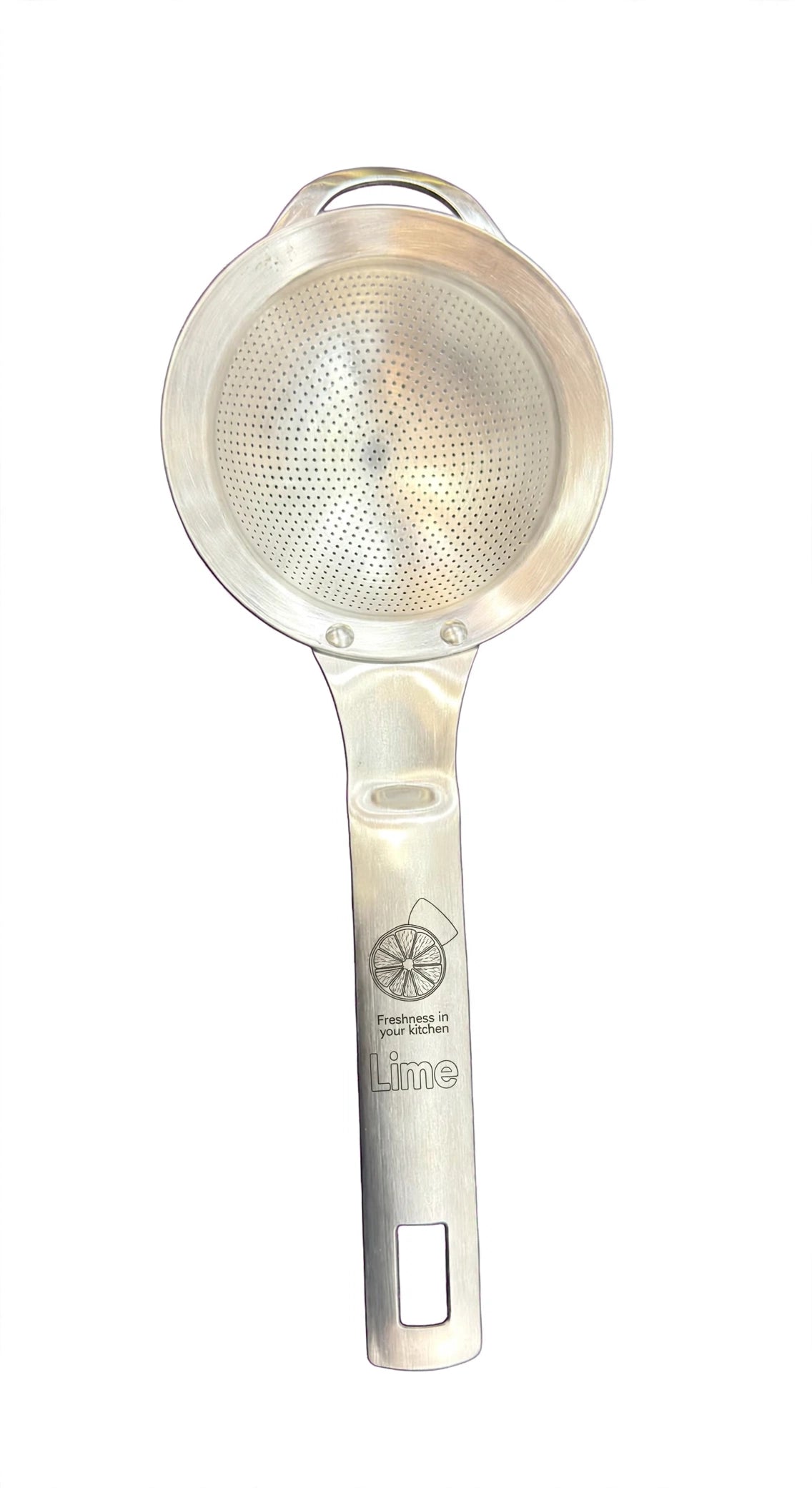 LIME Multi-Use Stainless Steel Perforated Strainer (3 Sizes)
