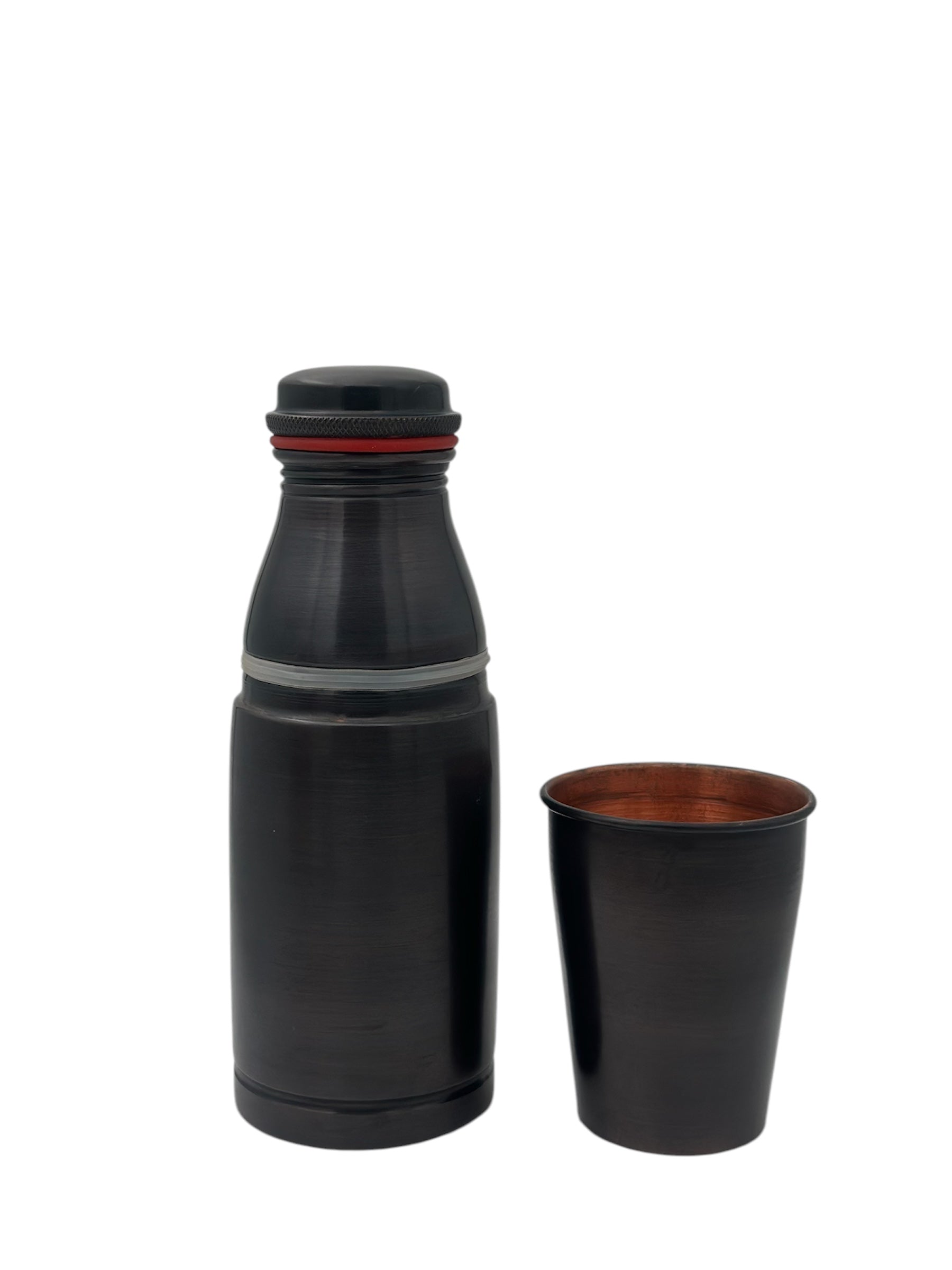 JAL 600ml Jal Designer Joint-less Copper Water Bottle Certified