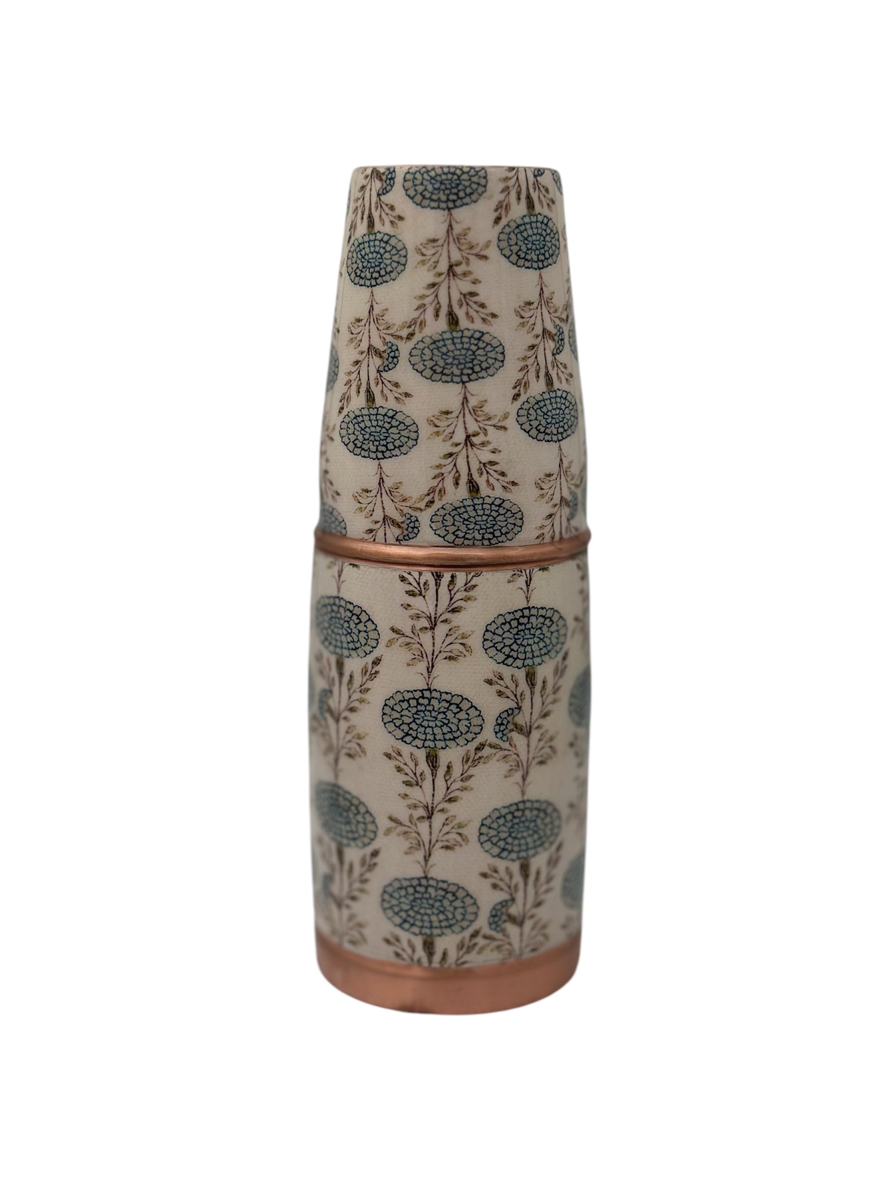 JAL 600ml Jal Designer Joint-less Copper Water Bottle Certified