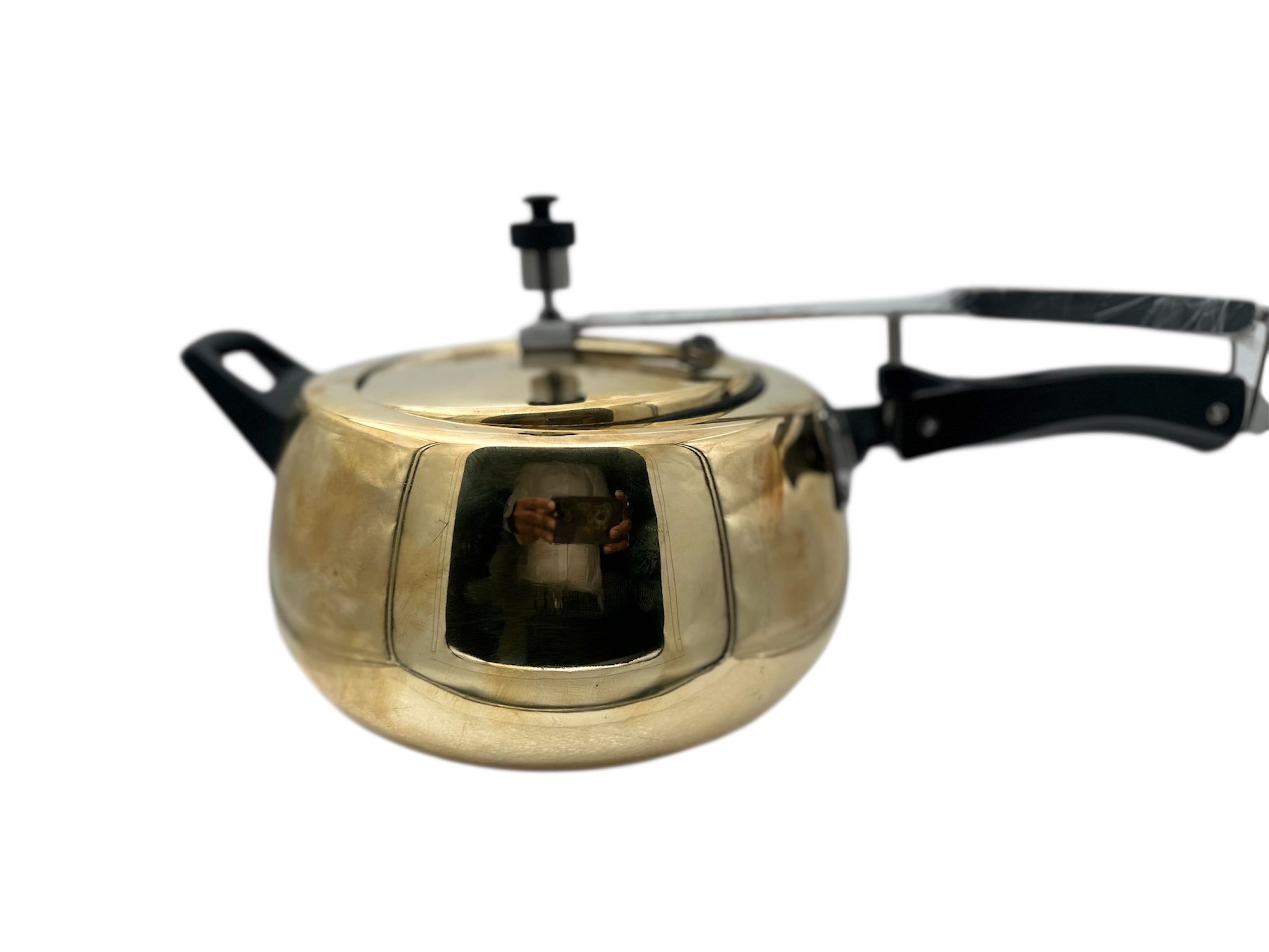 Brass Pressure Cooker with tin coating contura model Pital Pressure Cooker inner lid
