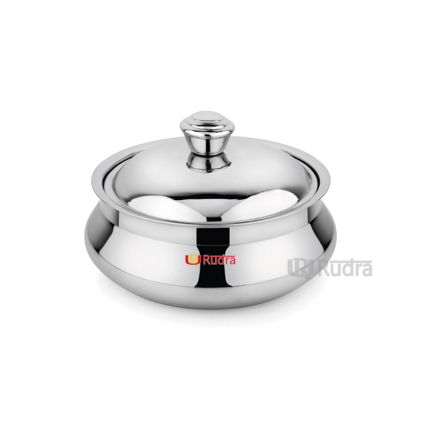 Rudra SS Double Walled Stainless Steel Casserole, Serve Casserole