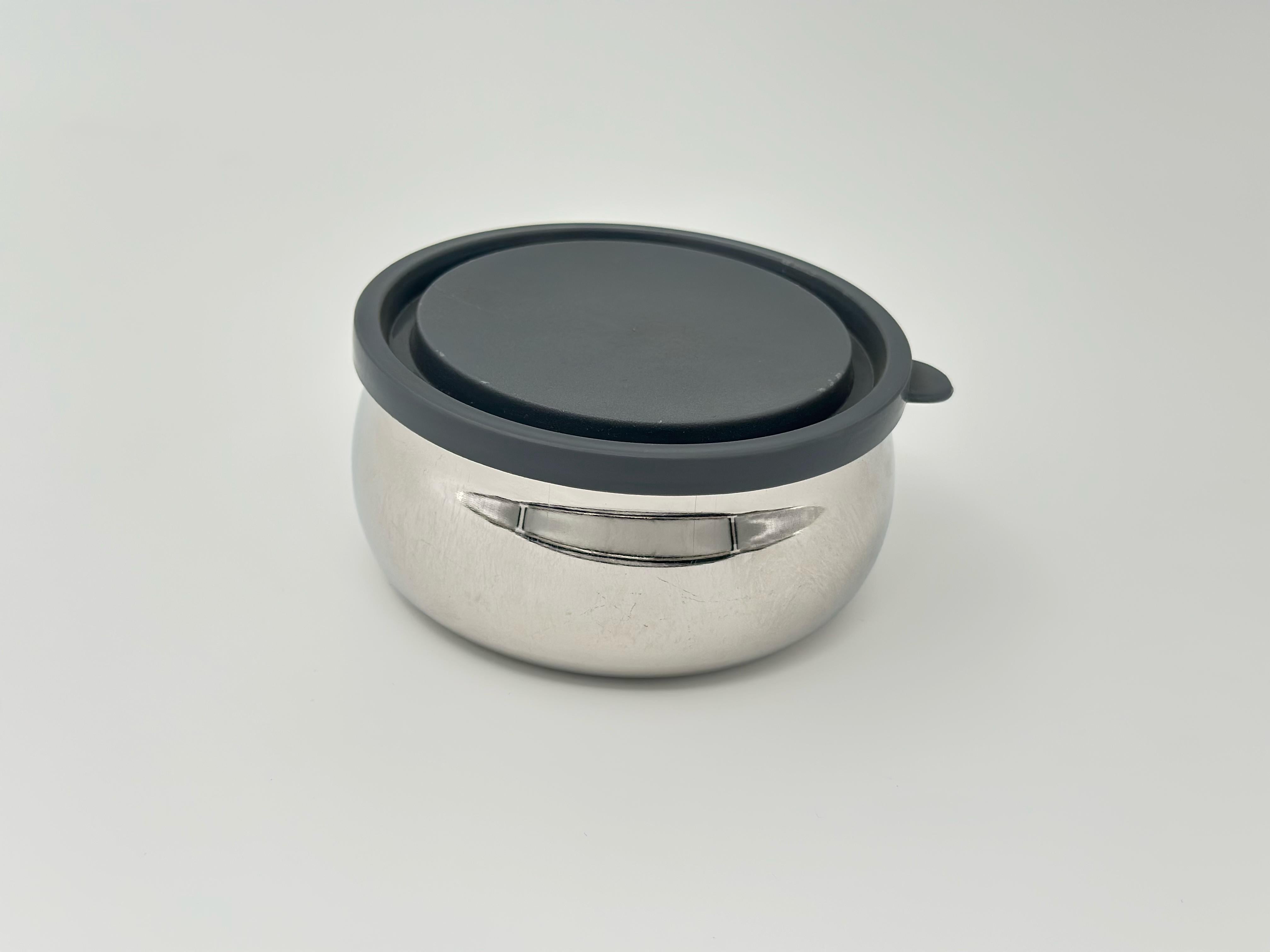LIME Lotus Buldging Stainless Steel Airtight Leak Proof Lunch Box for Office Use, School, Picnic