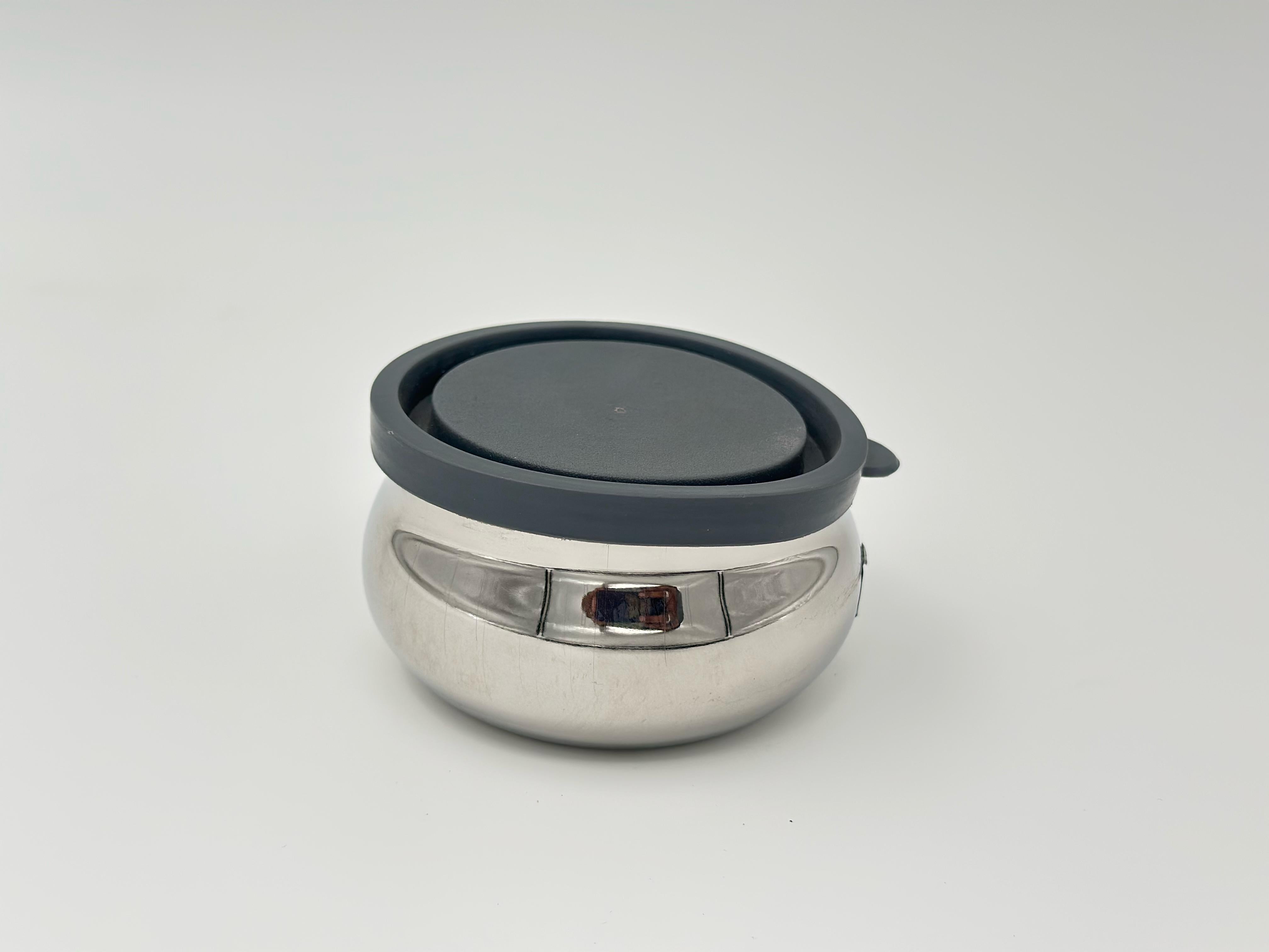 LIME Lotus Buldging Stainless Steel Airtight Leak Proof Lunch Box for Office Use, School, Picnic