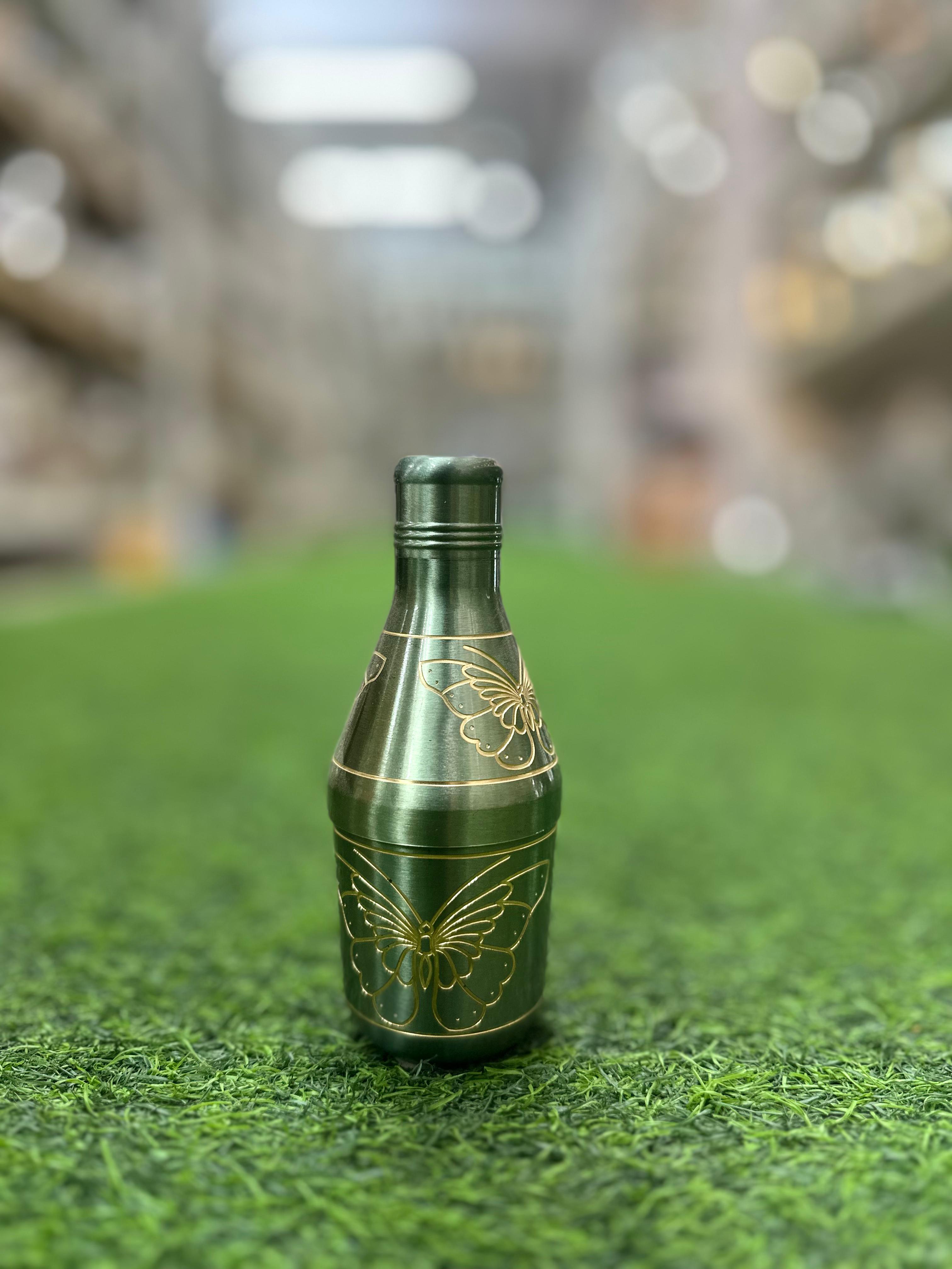 LIME Brass Dry Fruit -Mukhavas Bottle / 250 ml Antique Bottle/Decorative Bottle