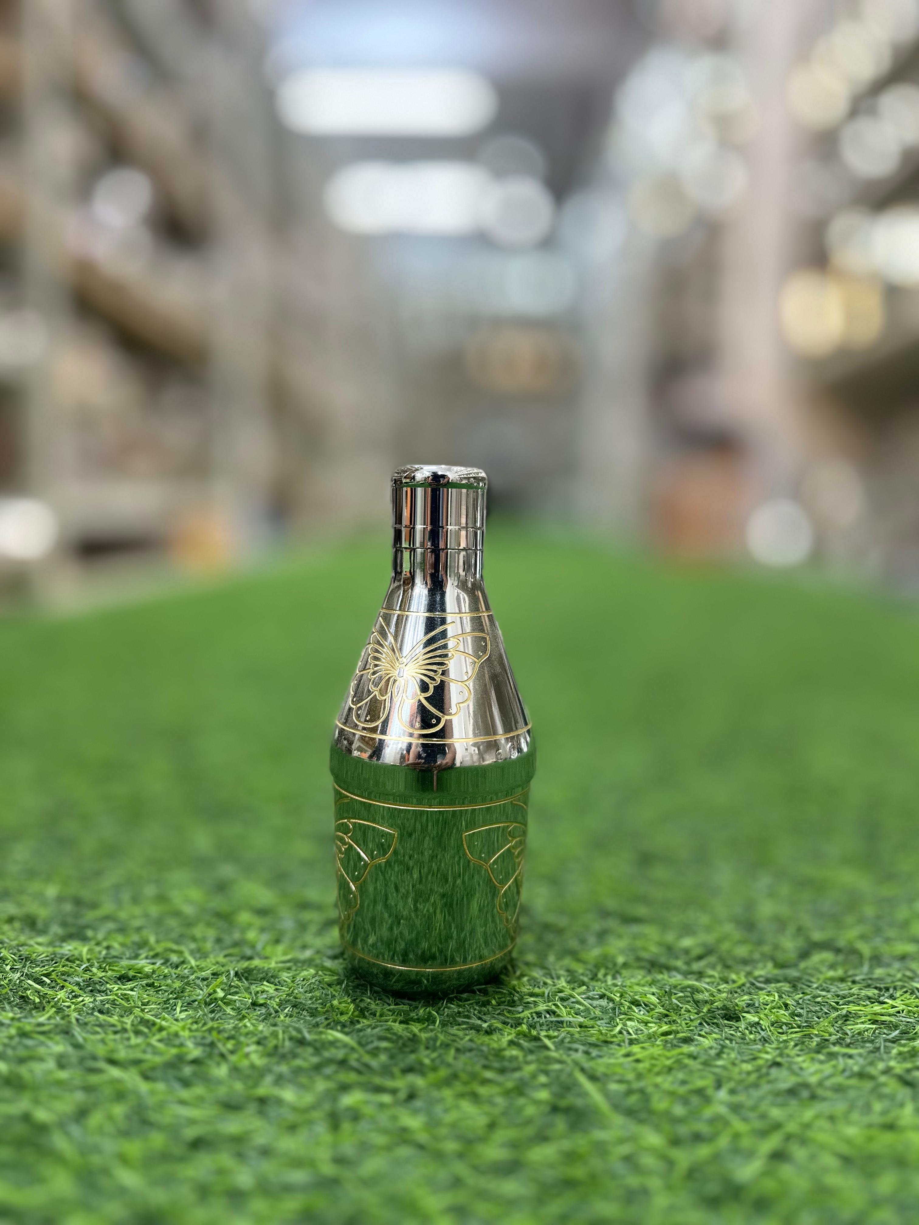 LIME Brass Dry Fruit -Mukhavas Bottle / 250 ml Antique Bottle/Decorative Bottle