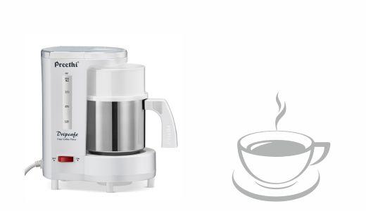 Preethi Drip Café Coffee Maker (White)