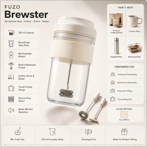 Brewster Borosilicate Mug